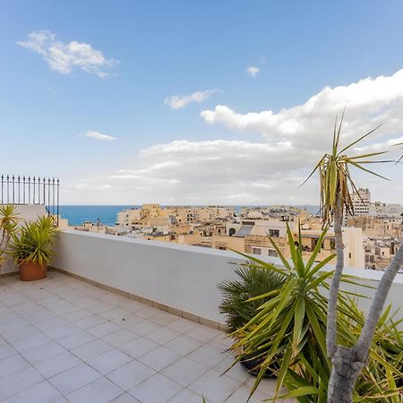 Апартаменти Stunning - Seaview Penthouse 3-Bed + Parking Сліма Екстер'єр фото