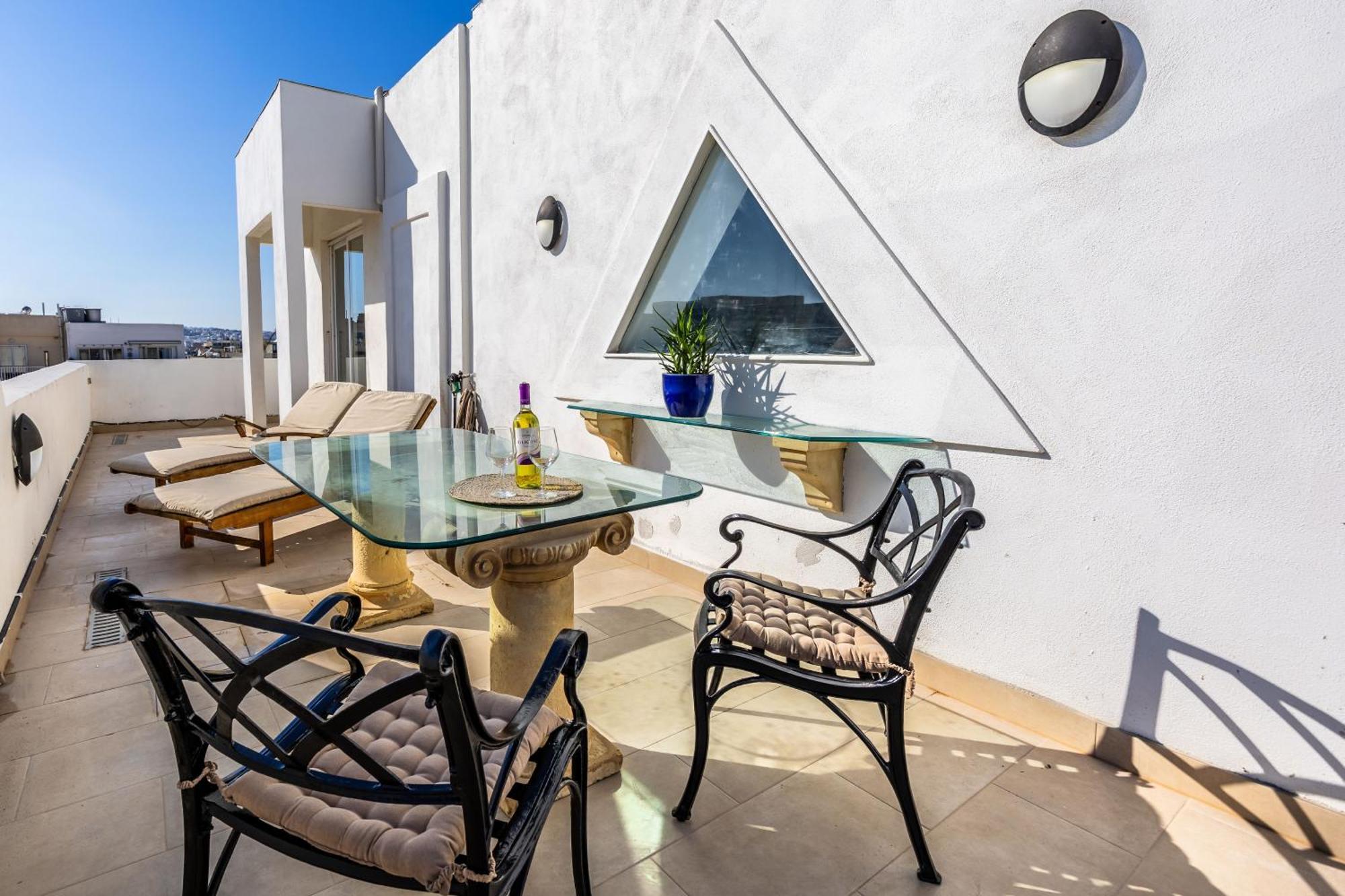 Апартаменти Stunning - Seaview Penthouse 3-Bed + Parking Сліма Екстер'єр фото